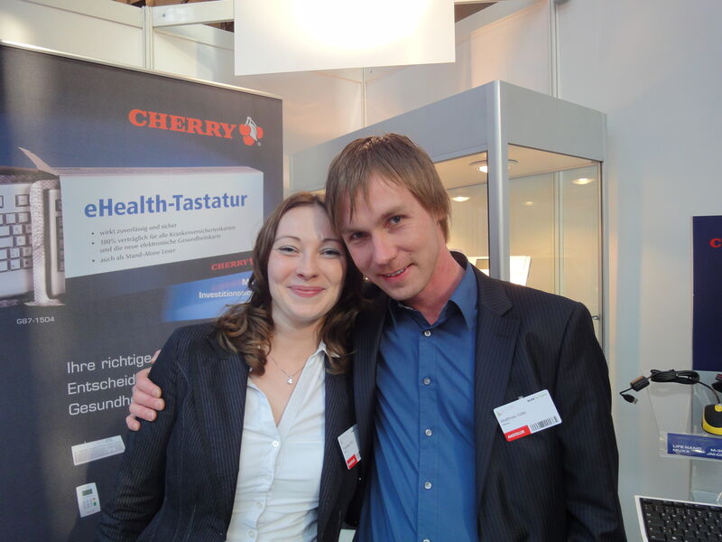 Das super Cherry-Team: Franziska Ploß und Matthias Völkl (Archiv: Vogel Business Media)