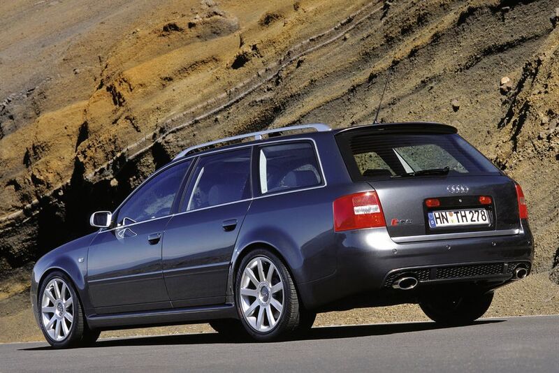 Der RS6 Avant von 2002 ist ein echter Power-Kombi. (Audi)