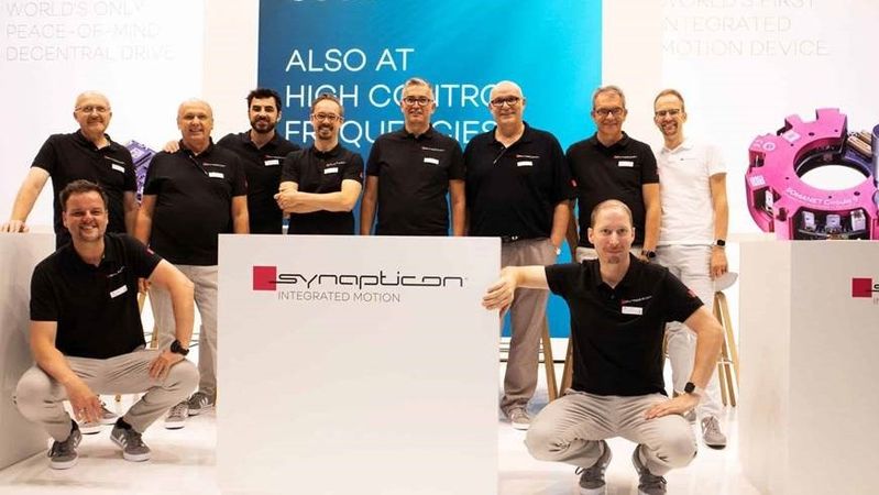 Der offizielle Startschuss für Synapticon Intelligence fiel auf dem Robotics Summit in Boston am 1. Mai 2024. (Bild: Synapticon)