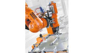 Zukunftsweisende Technik: Das Mastercam-Zusatzprodukt Robotmaster.  Bild: Intercam (Archiv: Vogel Business Media)