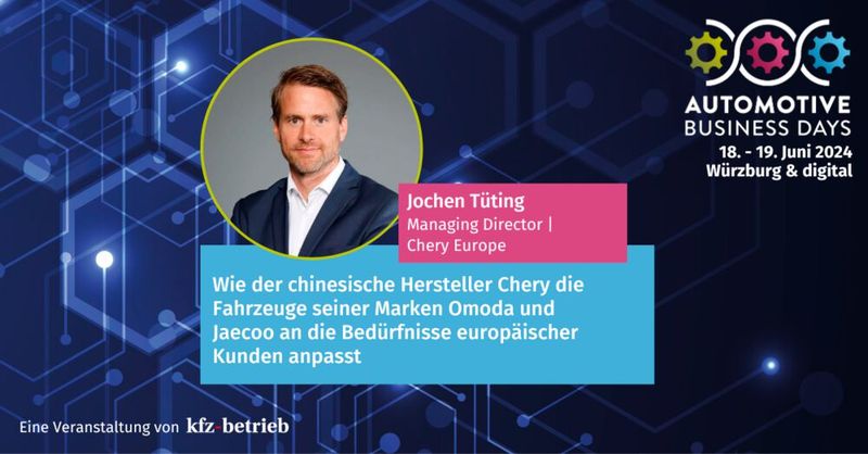 Mehr zu den einzelnen Vorträgen erfahren Sie unter www.automotive-business-days.de/programm. (Bild: VCG/Referenten)