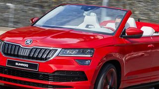 Mit dem Skoda Sunroq zeigen Auszubildende des tschechischen Herstellers, wie ein Cabrio ins Produktportfolio der Marke passen könnte. (Skoda)