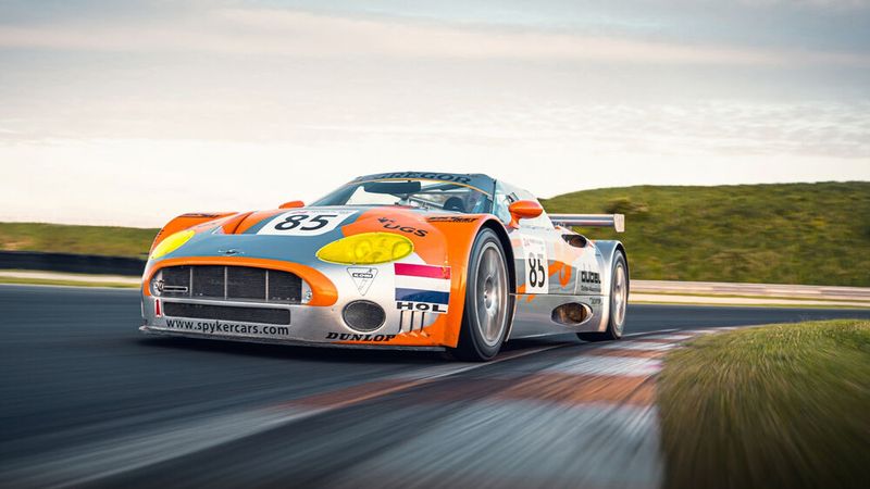 2005er Spyker C8 GT2-R (Schätzwert: 250.000 bis 350.000 Euro). (Bild: Autoren-Union Mobilität/RM Sotheby's)