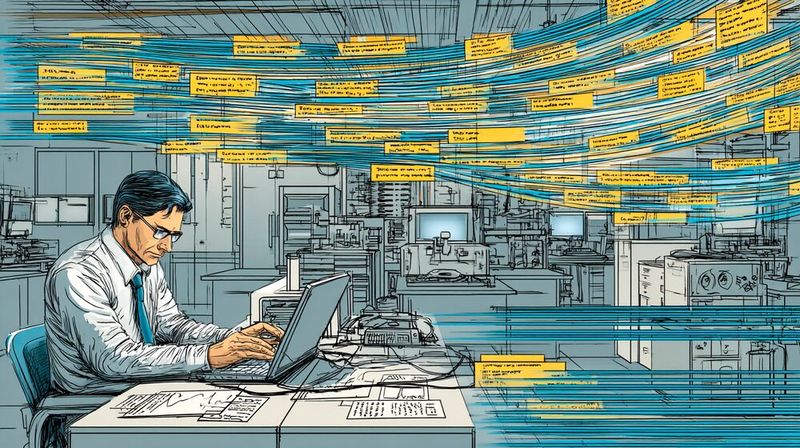 CDM-Lösungen sollen eine unnötige Duplizierung von Produktionsdaten verhindern – unter anderem, um Speicherplatz zu sparen.(Bild:  Midjourney / KI-generiert)