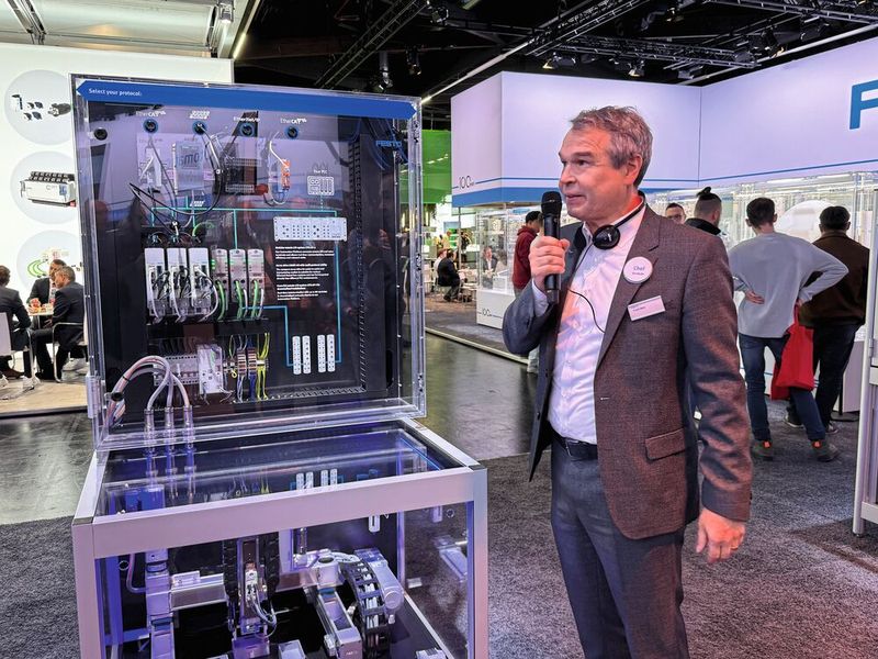 SPS 2025: Festo digitalisiert die Steuerung (Bild: Manuel Christa)