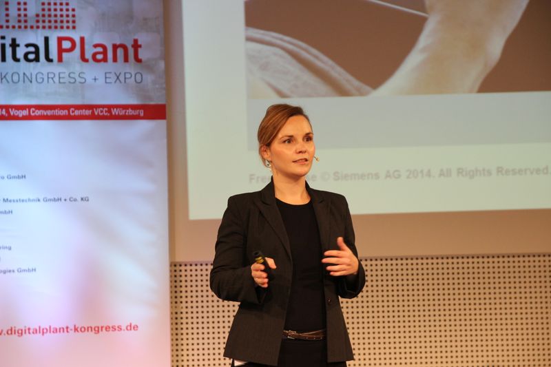 Dr. Ursula Mitsching, Produktmanagerin, Comos Mobile SolutionsWeitere Bildergalerien zum Kongress:    Aussteller & Impressionen   Abendveranstaltung beim Digital Plant Kongress 2014 (Bild: PROCESS)