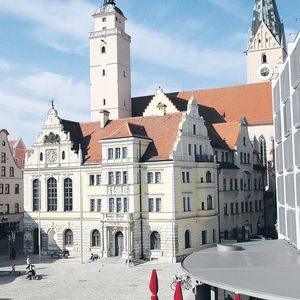 Der schöne Ingolstädter Rathausplatz