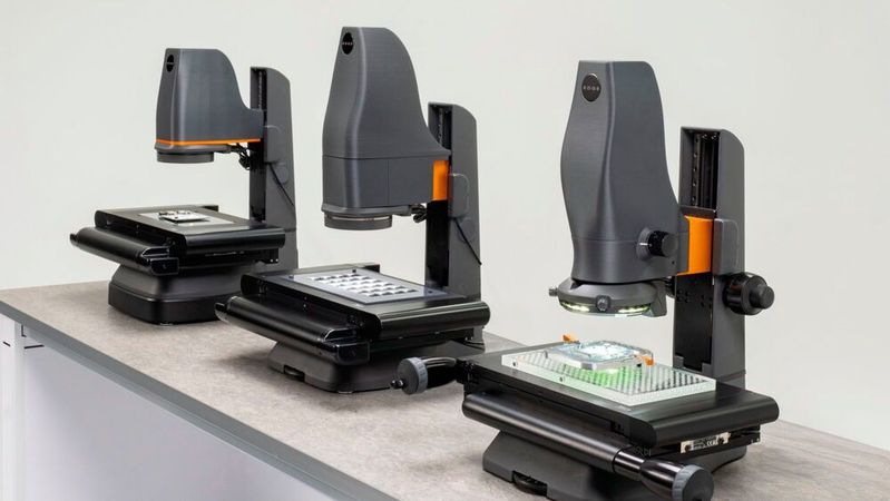 Die Edge-Serie von Vision Engineering mit kleinem Formfaktor eignet sich als Einstieg in automatisierte optische Messtechnik.(Bild:  Vision Engineering)