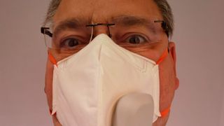 Die „Air+“ von I-Tools ist die erste Einwegmaske mit Ventilator. (iTools)