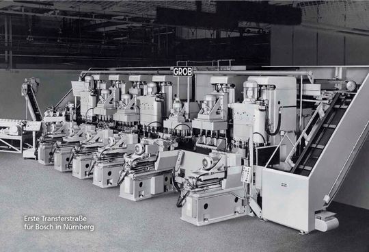 Erste Transferstrasse(Bild:  Grob-Werke GmbH & Co. KG)