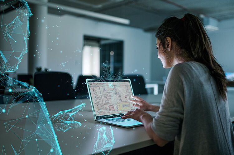 Human-machine collaboration takes on a new quality. This is because the automation task is formulated in natural language and the AI takes over its implementation directly in the project. This allows users to implement Codesys projects more quickly.(Image: Codesys)