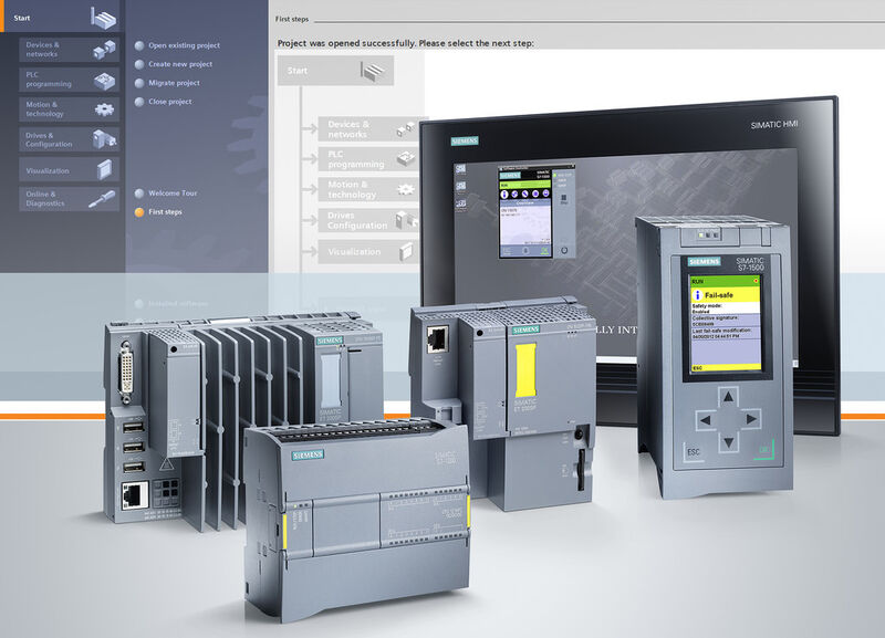 Eine ganze Palette neuer Automatisierungs-Controller hat Siemens entwickelt. Die umfassende Portfolio-Ergänzung erweitert deutlich die Einsatzmöglichkeiten der aktuellen Simatic-Controllergeneration. (Siemens)