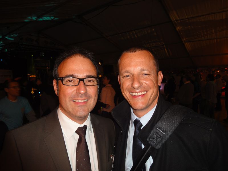 Martin Hummel (r.) und Andreas Karl, Dell, fanden die Veranstaltung klasse. (Archiv: Vogel Business Media)