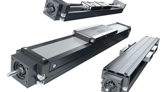 Bosch Rexroth erweiterte die Präzisionsbaureihe PSK für die Halbleiter- und Elektronikfertigung um eine neue Variante mit Bandabdeckung. (Bild:  Bosch Rexroth)