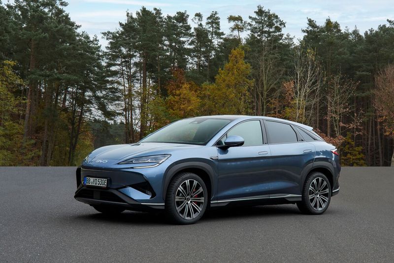 SUV, Crossover oder Van – die Grenzen dieser Kategorien verschwimmen bei Sealion 7. (Bild: BYD)