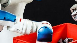 Die Software bp3 des Fraunhofer IPA erkennt anhand der von Sensoren erzeugten Punktwolken zu greifende Werkstücke. (Fraunhofer IPA)