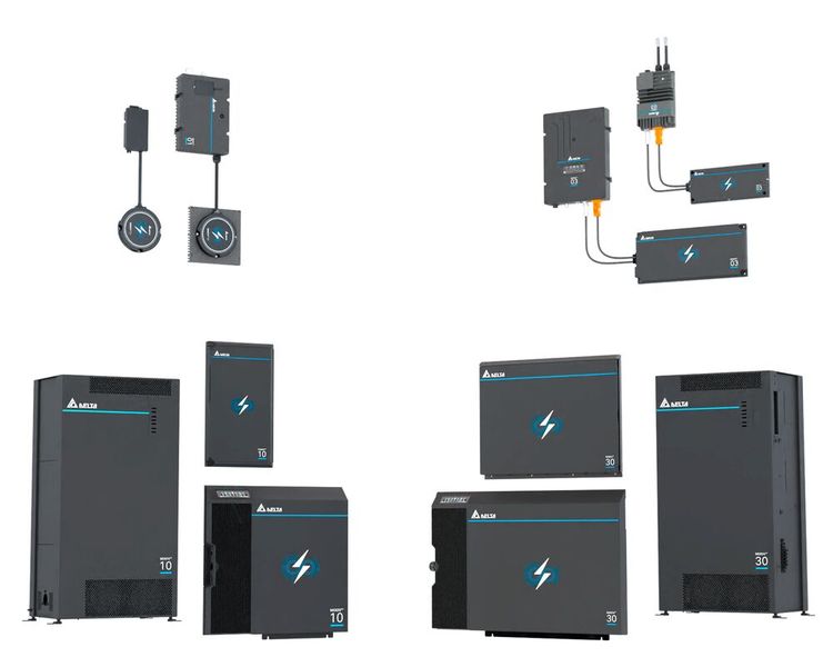 Das Portfolio der Moovair-Produkte (Bild: Delta Electronics)