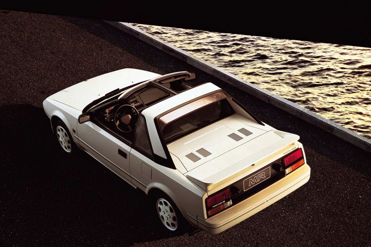 1984 startete der legendäre Mittelmotor-Sportler MR2. (Foto: Toyota)