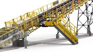 Sowohl die FIT-Förderer als auch die Stationen sind flexibel und wendig, um anspruchvollsten Anforderungen gerecht zu werden und maximale Produktivität zu gewährleisten. (Bild: Metso)