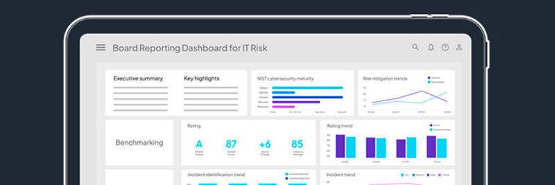 Mit "Board Reporting for IT Risk" hilft Diligent beim datengestützten Einschätzen von IT-Risiken.