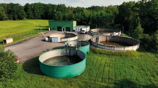 Kläranlage Colditz im Landkreis Leipzig: Hier setzt Veolia Wasser Deutschland auf moderne Online-Analytik, um die gesetzlichen Anforderungen zuverlässig zu erfüllen. (Bild:  Endress+Hauser)