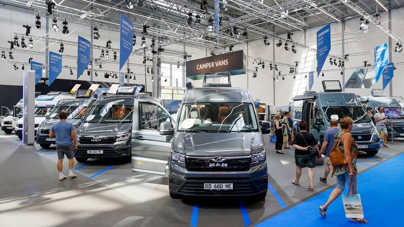 Das ganze Spektrum der Camper-Vans wird in den Hallen 12 und 15 gezeigt. (Bild: Caravan Salon Düsseldorf)
