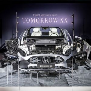 Tomorrow XX: Mercedes-Benz zeigt neue Konzepte für mehr Nachhaltigkeit.(Bild:  Mercedes-Benz AG)