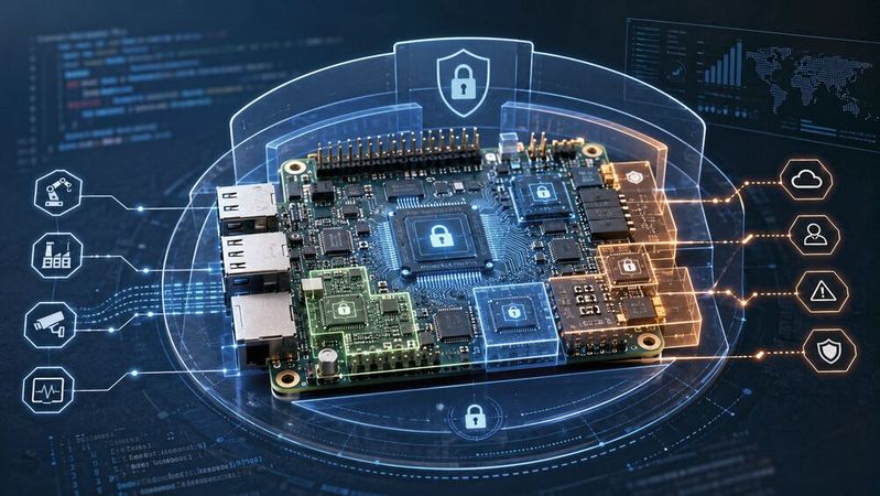 Bewährte Security Design Principles zeigen, wie sich Embedded-Systeme von Beginn an resilienter, modularer und wirksam gegen Cyberangriffe absichern lassen.(Bild:  Dall-E / KI-generiert)