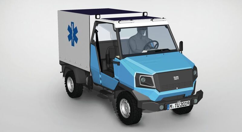 Die TU München hat ein Elektroauto für Afrika entwickelt. In Ghana wurde der erste Prototyp aCar unter realen Bedingungen getestet.  (Lehrstuhl für Industrial Design)