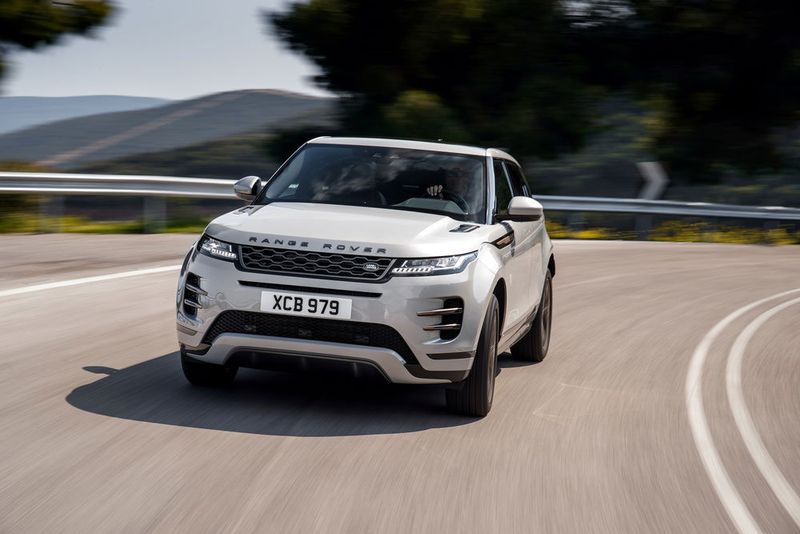 Der Range Rover Evoque muss zur Reparatur.(Bild:  Jaguar Land Rover)
