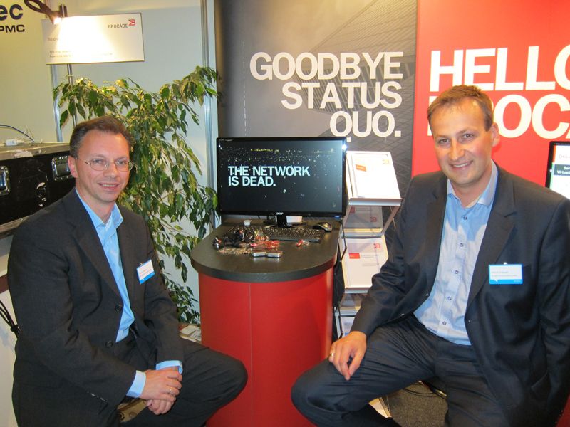 (l.) Martin Krausch und Dennis Schuster, Brocade (Bild: IT-BUSINESS)
