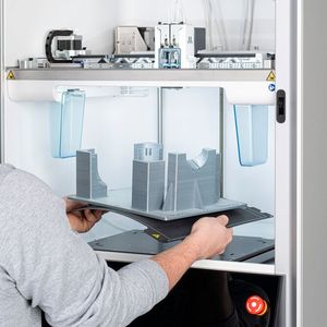 With integrated Trace validation technology, the Factor 4 Plus helps manufacturers scale.(Source:  Ultimaker)