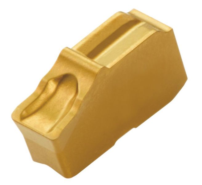 Insert of the GM MY5015 chipbreaker. (Mitsubishi Materials)