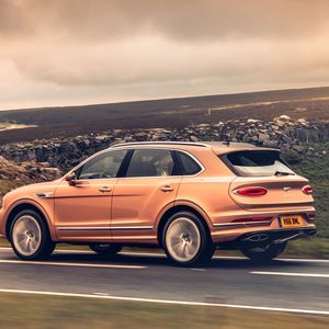 Auch das Design der Heckklappe haben die Briten modifiziert.(Bild:  Bentley)