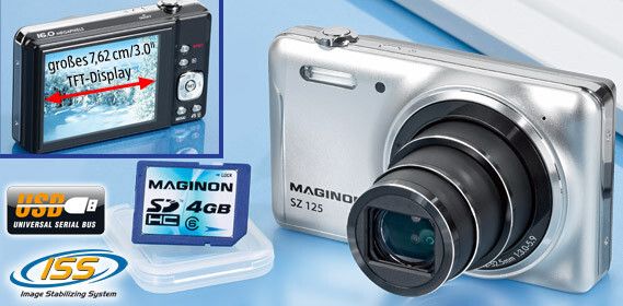 Die Digicam von Aldi Süd hat ein Sieben-Funktionen-Blitzsystem mit Red-Eye-Reduction. (Aldi)