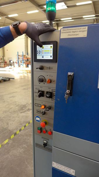 Blick auf die Bedienelemente. (Springfeld)