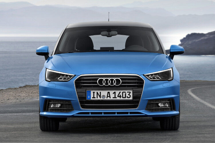 Der überarbeitete Audi A1 passt seinen Auftritt den größeren Markenbrüdern an. (Foto: Audi)