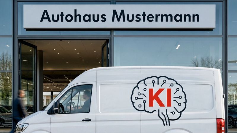 Bei den wenigsten Kfz-Betrieben hat sich KI bislang im Alltag verankert – eine Standortbestimmung.(Bild:  KI-generiert)