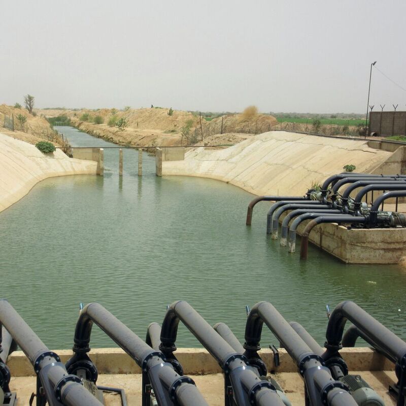 Wasserprojekte wie hier in Senegal sind für deutsche Anbieter weltweit interessant.