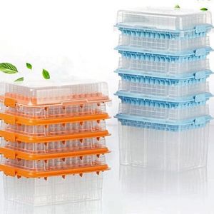 Bei einem hohen Probendurchsatz empfiehlt sich das so genannte Stackpack. Dabei lassen sich die Single-Refills auf eine Höhe von zwei Boxen für bis zu 480 Pipettenspitzen zusammenstecken.