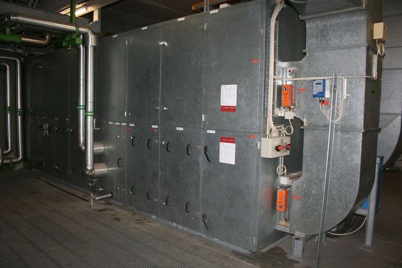 Eine Lüftungseinheit des LHC. (Archiv: Vogel Business Media)