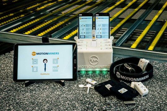 Mit dem Preis „Bestes Produkt" der Kategorie „Software, Kommunikation, IT“ wurde die MotionMiners GmbH für die Lösung Manual Process Intelligence (MPI) ausgezeichnet.(Quelle:  Euroexpo Messe- und Kongress-GmbH)