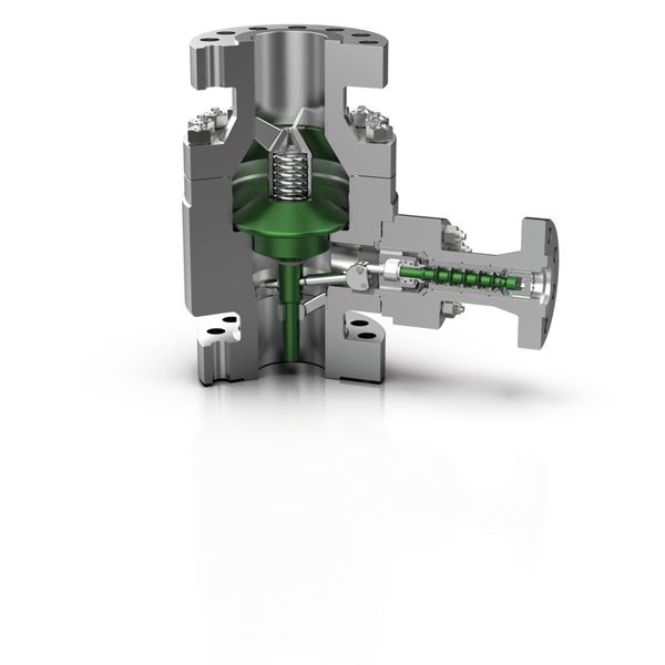 In der Serie SIP wird der Druck in einer Kaskade so abgebaut, dass starke Kavitation vermieden wird und die Armatur auch Teillast verträgt.  (Bild: Schroeder Valves)