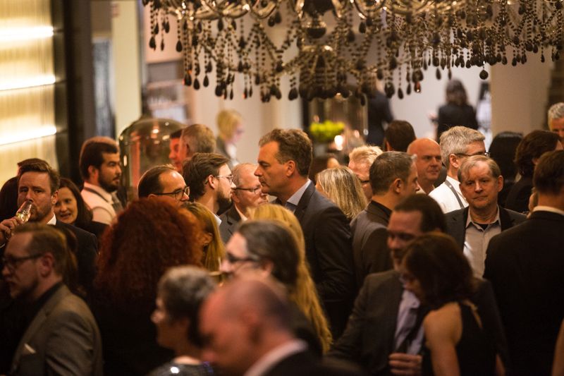 Schön: Das Foyer im 