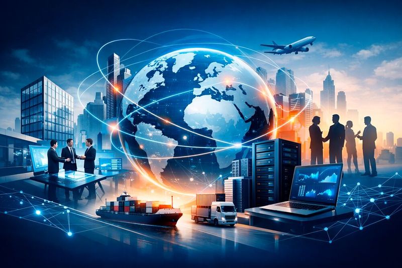 Die neue Bechtle International Division bündelt internationale Vertriebs-, Projekt- und Partneraktivitäten unter einem Dach.(Bild:  ChatGPT / KI-generiert)