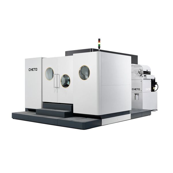 Zwei weitere neue Modelle erweitern nun das Tieflochbohr- und Fräsmaschinenspektrum oberhalb der SiC 1000 HD. Die DBB und DBA gibt es mit Verfahrwegen von X = 1.250, Y = 900 mm, Z = 800 mm und einer W-Achse mit 1500 mm Verfahrweg. (Bild: Cheto/Paulo Carvalho)