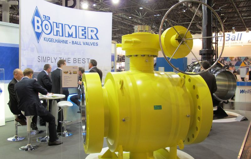…dieser Gas-Kugelhahn für den Erdeinbau. (Bild: PROCESS/ERN)