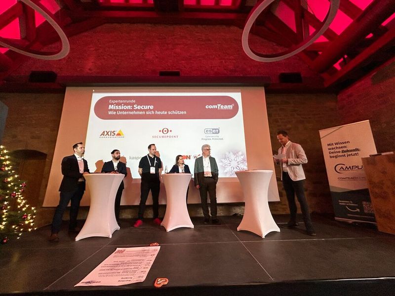 Eine weitere Expertenrunde, diesmal zum Thema IT-Sicherheit  (Bild: Vogel IT-Medien)