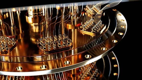 Quantum leaps may be the smallest leaps in the world—at least so far—but in real life, the quantum computer is making great leaps in many disciplines. The Fraunhofer ISC from Würzburg and the Italian company Algorithmiq want to prove this in materials research ...(Image: IBM)