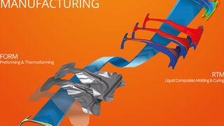 Composites Simulation Solution 2015 erlaubt die Modellierung und Optimierung der verschiedenen Prozessschritte, die zur Fertigung eines strukturellen Verbundwerkstoff-Bauteils durchlaufen werden müssen. (Bild: ESI)